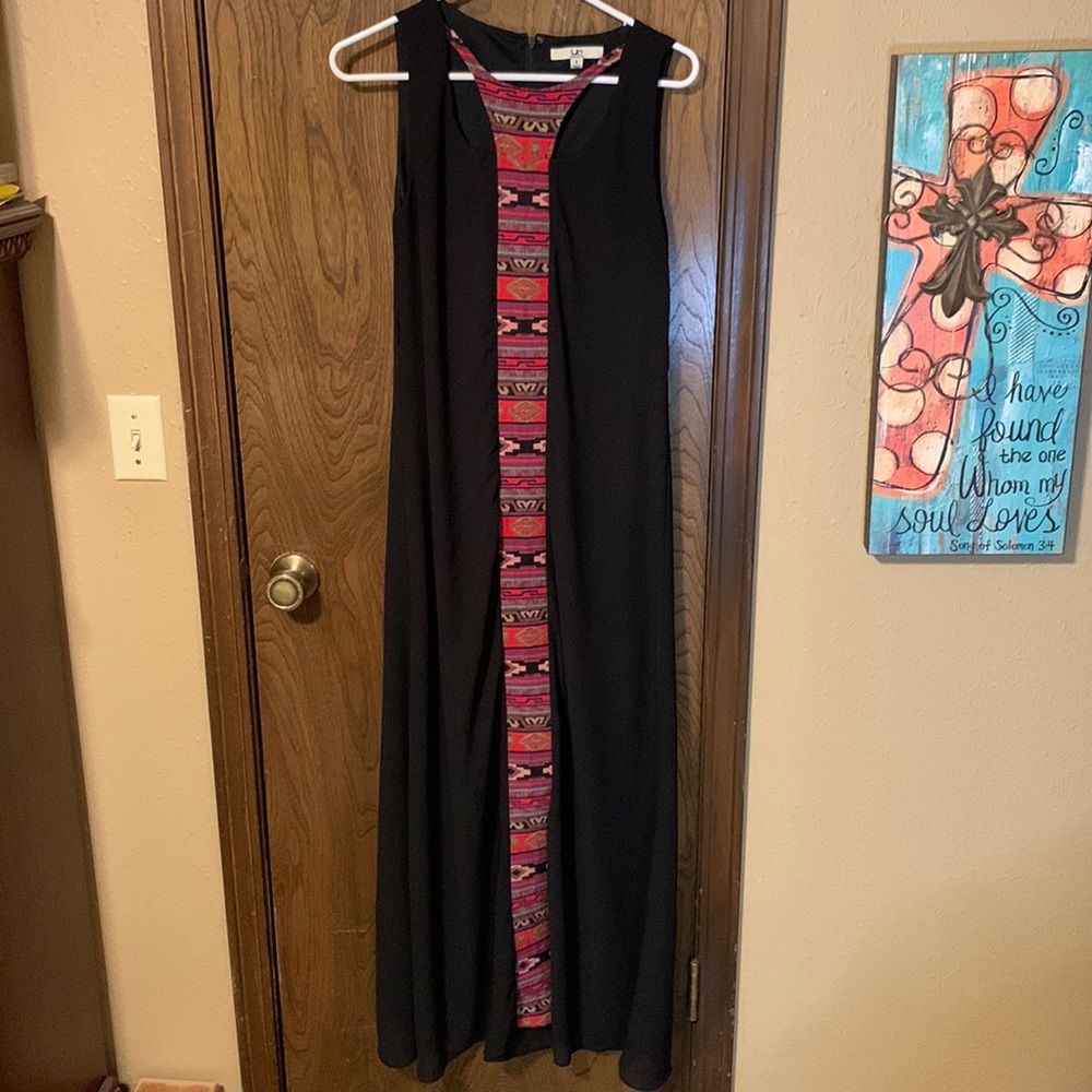 Ya Los Angeles Black Sleeveless Dress, Small
